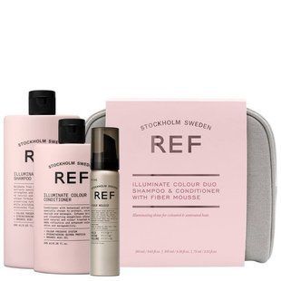 REF Illuminate Colour Beauty Bag Zestaw z kosmetyczką do włos&oacute;w farbowanych