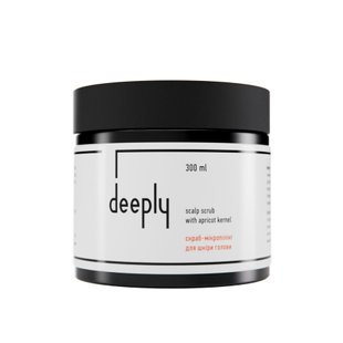 Peeling do skóry głowy deeply scalp scrub with apricot kernel 300 ml