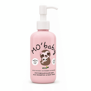 Fitomolekularny żel i szampon dla dzieci Molecula MO`baby Phytomolecular Baby Silk Shampoo & Body Wash