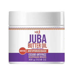 Maska regenerująco-wygładzająca do włos&oacute;w porowatych Widi Care JUBA Butter Oil Antiporosidade