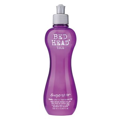 Tigi Bed Head Superstar Blowdry Lotion balsam do stylizacji włosów suszarka do włosów zniszczonych 250 ml