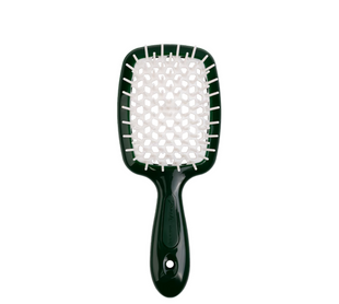 Szczotka do włos&oacute;w Janeke SUPERBRUSH GREEN/WHITE 72SP226 VER