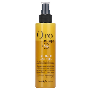 Fanola ORO THERAPY dwufazowy spray z keratyną i złotem koloidalnym 200 ml