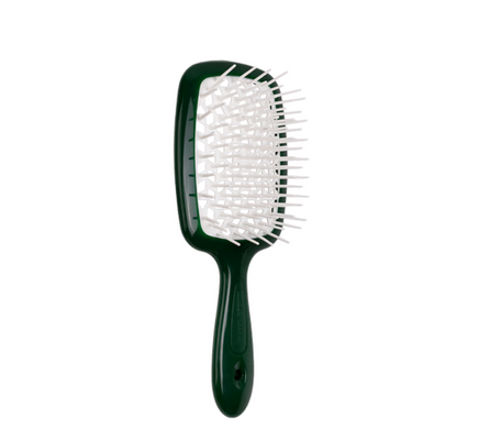 Szczotka do włos&oacute;w Janeke SUPERBRUSH GREEN/WHITE 72SP226 VER