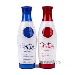 Keratynowy zestaw Portier Exclusive 2x1000 ml