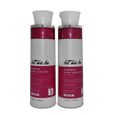 Let me be Supreme Liss Control Keratin Straightening Kit 1000 ml