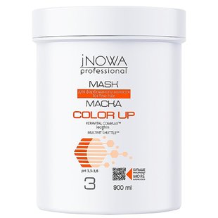 jNOWA Professional Color Up maska do włosów farbowanych 900 ml