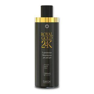 Beox Royal Gold 24K Szampon rozświetlający, 500 ml
