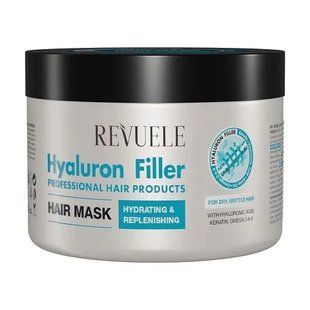 Maska nawilżająca do włos&oacute;w REVUELE Hyaluron Filler Hair Mask