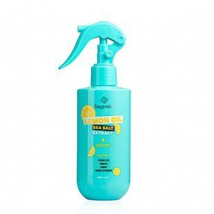Spray do włos&oacute;w z olejkiem cytrynowym i ekstraktem soli morskiej Bogenia Lemon Oil Sea Salt Extract Hair Spray 220 ml