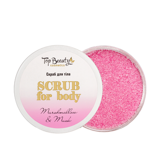 Perfumowany scrub do ciała TOP BEAUTY Marshmallow & Musk Parfumed Scrub For Body