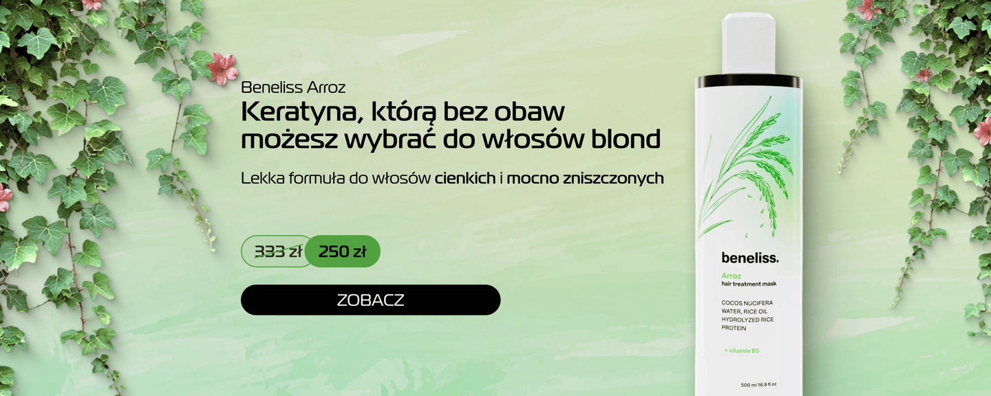 Keratyna do włosów Beneliss ARROZ