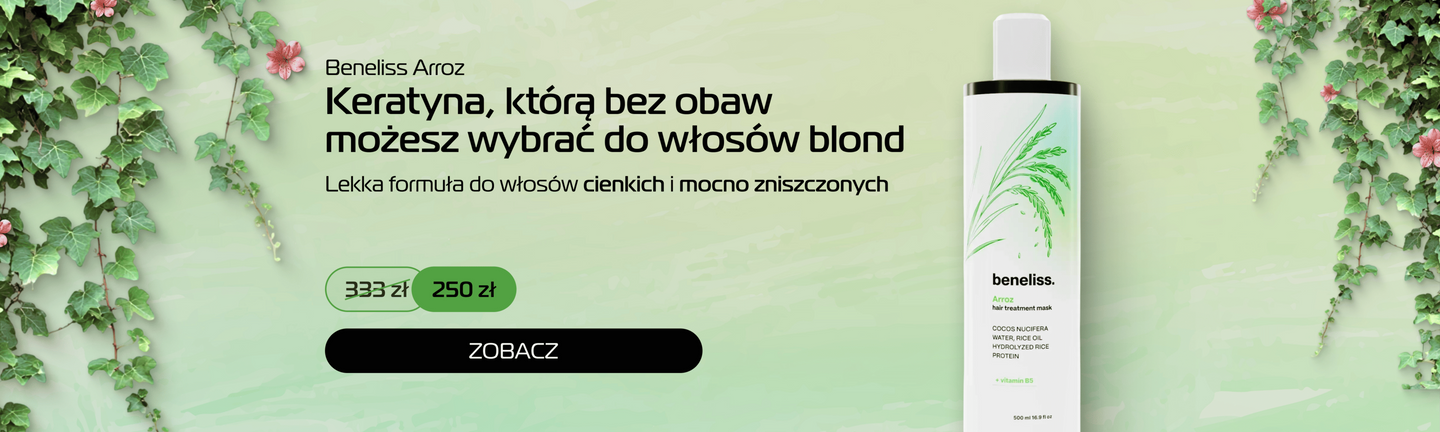 Keratyna do włosów Beneliss ARROZ розділ
