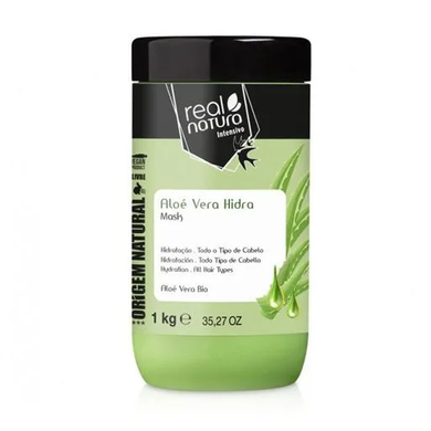 Maska nawilżająca do włos&oacute;w Real Natura Aloe Vera Hidra Mask 1000 ml