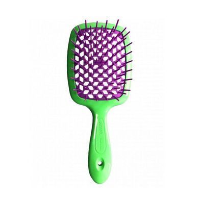 Janeke SUPERBRUSH GREEN/VIOLET. Grzebień арт. 86SP226 VV
