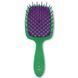 Janeke SUPERBRUSH GREEN/VIOLET. Grzebień арт. 86SP226 VV