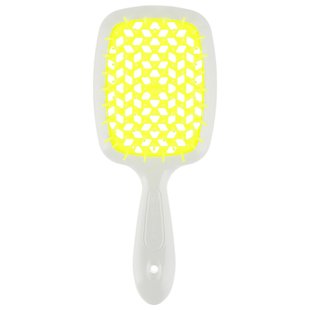 Janeke SUPERBRUSH-small YELLOW NUDE. Grzebień арт. 94SP234 GIA