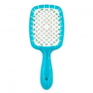 Szczotka do włos&oacute;w Janeke SUPERBRUSH-small TURQUOISE/WHITE.82SP234TSE