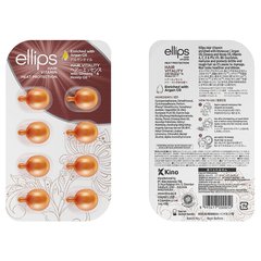 Ellips Hair Vitamin Hair Vitality With Ginseng & Honey Oil 8х1 ml