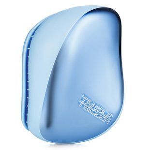 Tangle Teezer. Szczotka do włos&oacute;w Compact Styler Sky Blue Delight Chrome