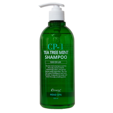 Esthetic House CP-1 Tea Tree Mint Shampoo Szampon do włosów Łagodzący 500 ml