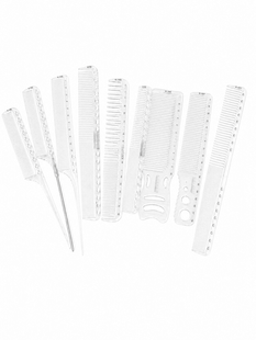 Zestaw przezroczystych grzebieni do włos&oacute;w Hair Expert Universal Set