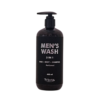 Żel męski 3 w 1 TOP BEAUTY Men`s Wash 3 w 1 do twarzy, ciała i perfumowany szampon