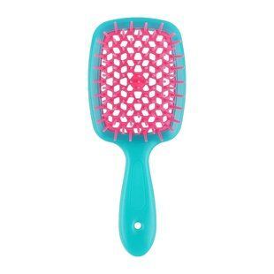 Janeke SUPERBRUSH-mała TURQUOISE/PINK.86SP234 AR-.