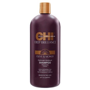 CHI Deep Brilliance Olive & Monoi Optimum Moisture Shampoo 946 ml