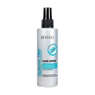 Spray-filler nawilżający do włos&oacute;w REVUELE Hyaluron Filler Hair Spray
