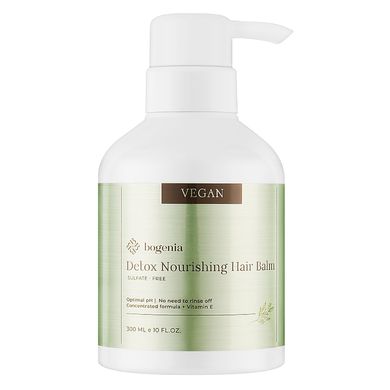 Bogenia Vegan Detox Nourishing Hair Balm Odżywczy balsam do włosów 300 ml