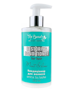 TOP BEAUTY Restoring Conditioner For Hair Mint & Lime Odżywka do włos&oacute;w mięta limonka 250 ml
