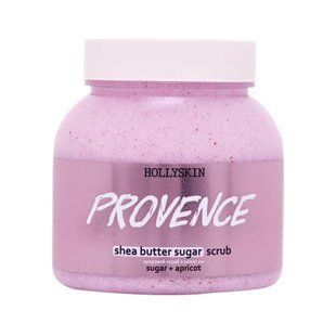 Cukrowy peeling z masłem shea HollySkin Provence Shea Butter Sugar Scrub