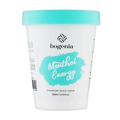 Bogenia Menthol Energy Cleansing Scalp Scrub Oczyszczający peeling do skóry głowy 250 ml