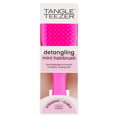 Tangle Teezer. Grzebień do włos&oacute;w The Wet Detangler Mini Runway Pink