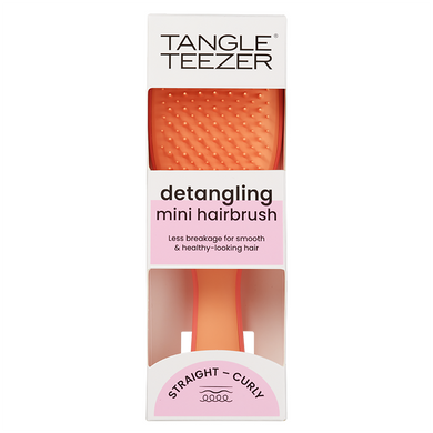 Tangle Teezer. Grzebień do włos&oacute;w The Wet Detangler Mini Salmon Pink & Apricot