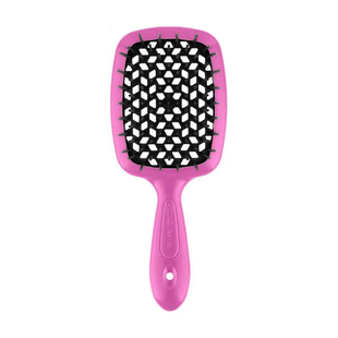 Szczotka do włos&oacute;w Janeke SUPERBRUSH Small FUCHSIA/BLACK 72SP234 RSA