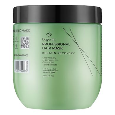 Bogenia Keratin Recovery Professional Hair Mask Maska do włosów "Keratynowa regeneracja" 500 ml