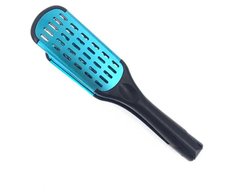 Hair Expert Hairbrush Black/Blue grzebień-napinacz do włosów