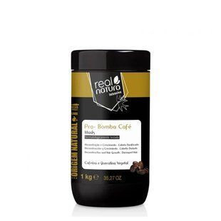 Maska regenerująca i wzmacniająca włosy Real Natura Pro-Bomba Cafe Mask