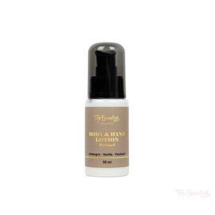 Perfumowany balsam do rąk i ciała TOP BEAUTY Body & Hand Lotion Perfumed Ambergris, Vanilla, Patchouli 50 ml