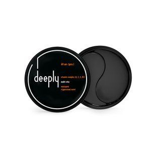 Tonizujące hydrożelowe płatki deeply vitamin glow eye patches