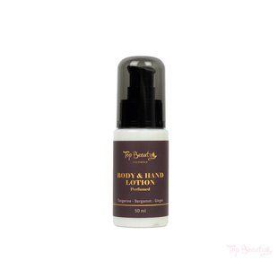 Perfumowany balsam do rąk i ciała TOP BEAUTY Body & Hand Lotion Perfumed Tangerine, Bergamot, Ginger 50 ml