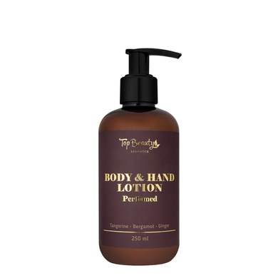 Perfumowany balsam do rąk i ciała TOP BEAUTY Body & Hand Lotion Perfumed Tangerine, Bergamot, Ginger 250 ml