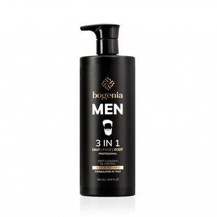 Bogenia Men 3 in 1 Hair Face Body Profesjonalny środek dla mężczyzn 3 w 1 500 ml